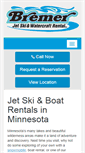Mobile Screenshot of bremer-jet-ski-rental.com